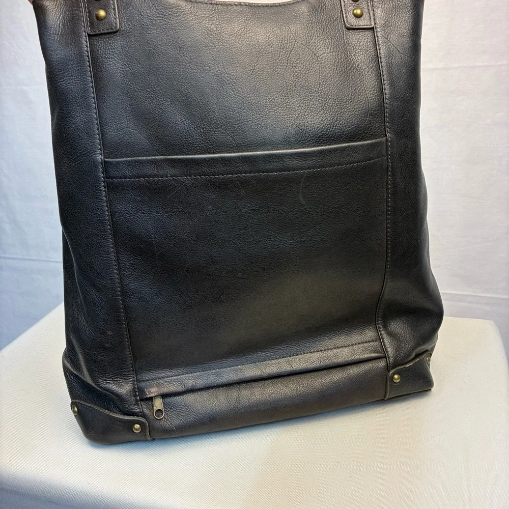 Solo NY Leather Executive Laptop Oversized Tote